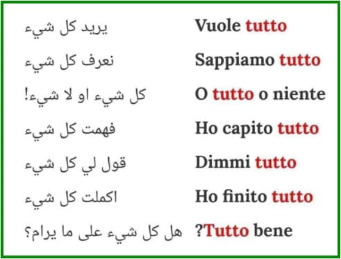 تحميل برنامج 6000 كلمة لتعلم اللغة الايطالية بالعربية مجانا